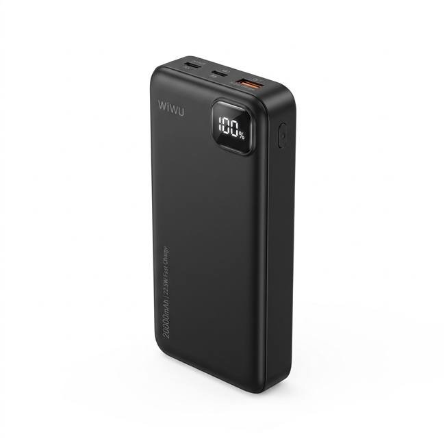 WIWU Essen Wi-P082 20000mAh Power Bank 22.5W - Black